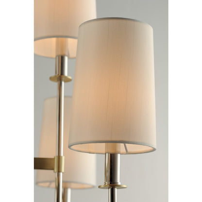 Uptown Chandelier, Satin Brass