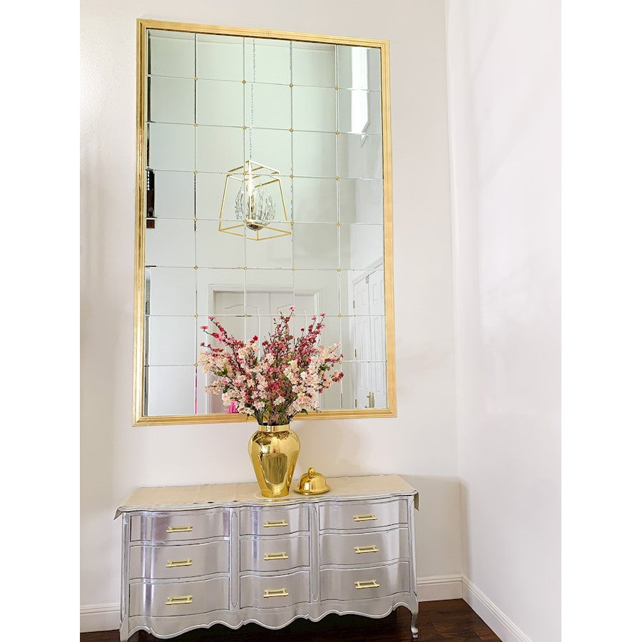 4 Light Pendant, Polished Nickel