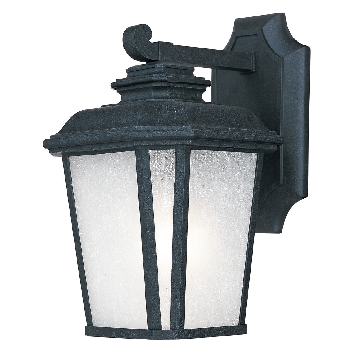 Maxim Radcliffe 1-Light Small Outdoor Wall Light, Black Oxide