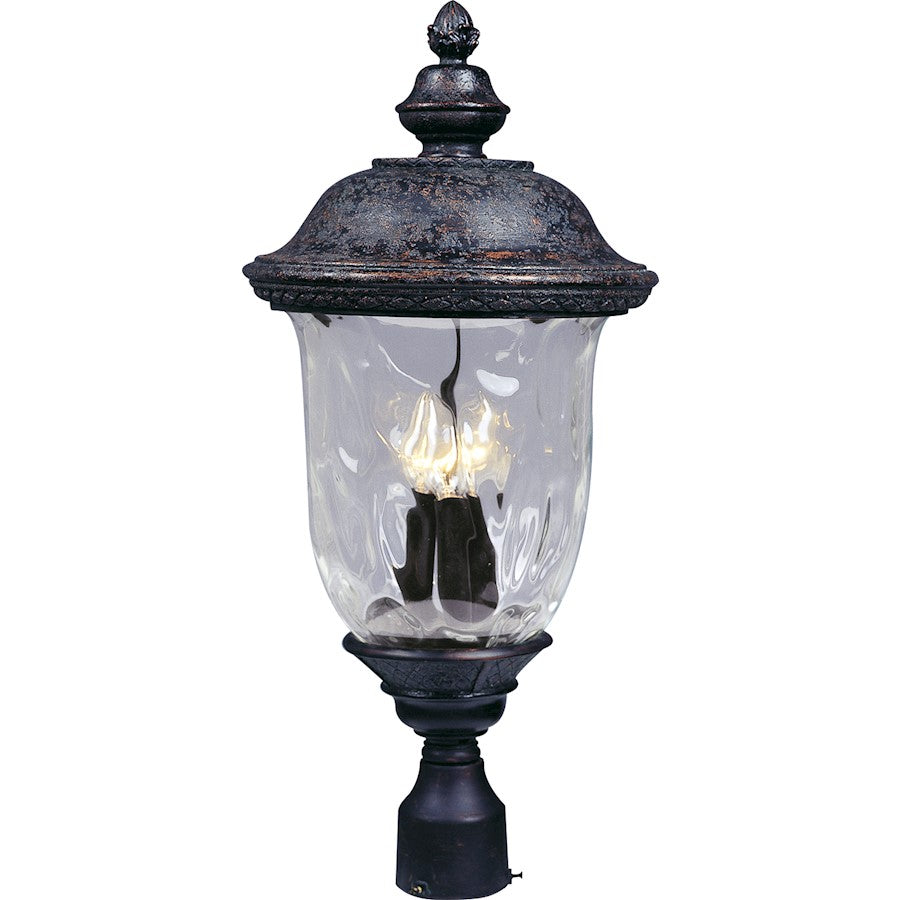 Maxim Carriage House DC 3-LT Outdoor Post Lantern Bronze