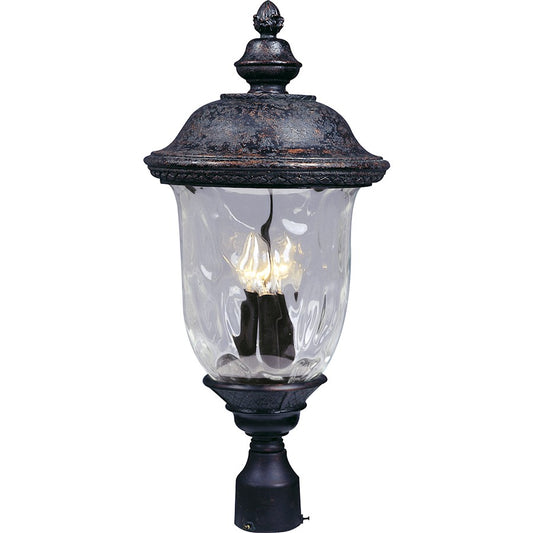 Maxim Carriage House DC 3-LT Outdoor Post Lantern Bronze