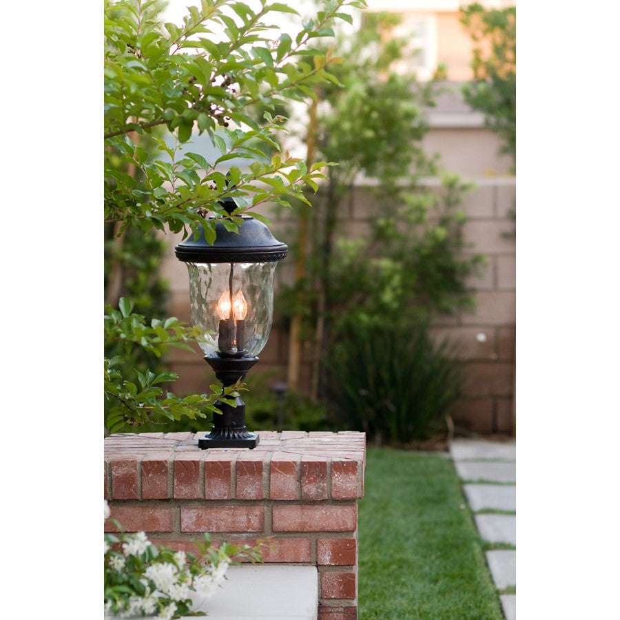 Maxim Carriage House DC 3-LT Outdoor Post Lantern Bronze