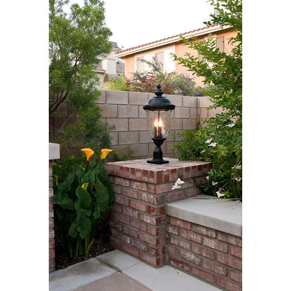 Maxim Carriage House DC 3-LT Outdoor Post Lantern Bronze