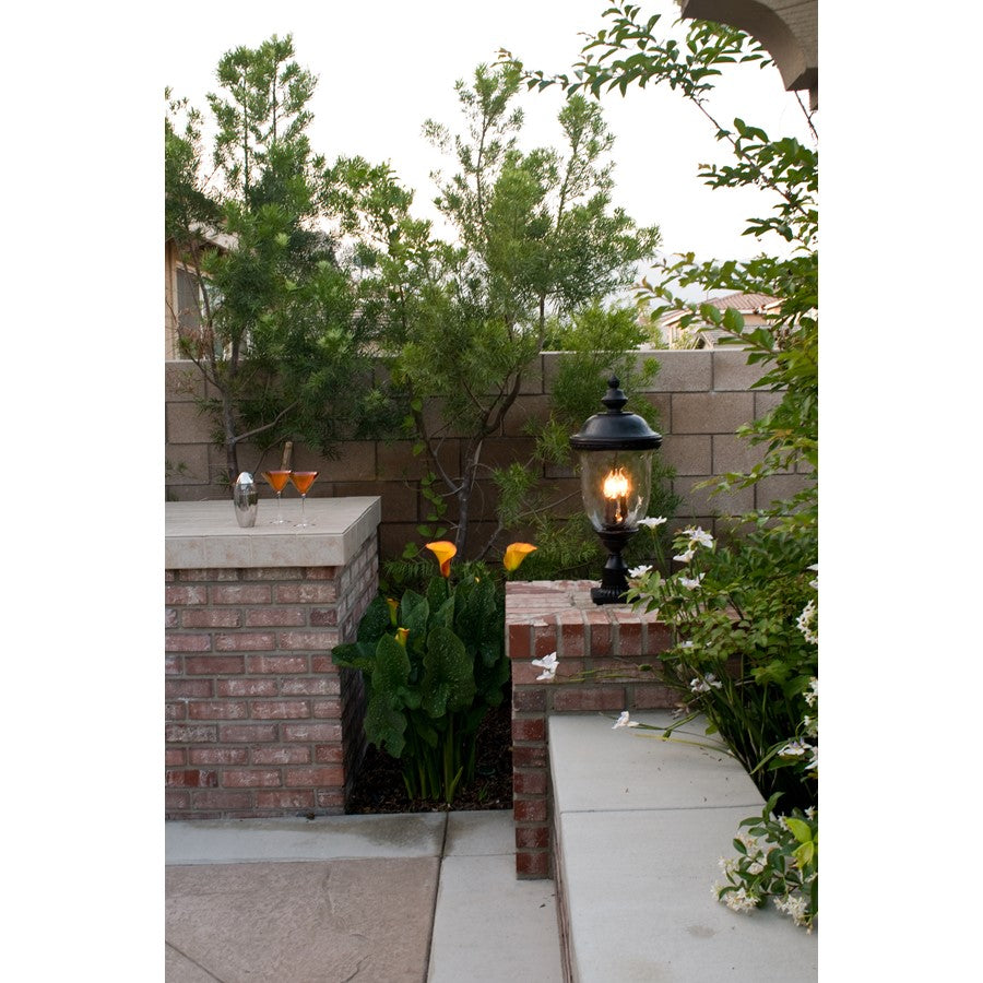 Maxim Carriage House DC 3-LT Outdoor Post Lantern Bronze