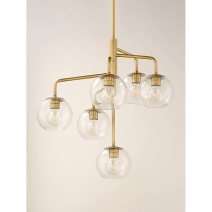 Branch Pendant, Natural Aged Brass