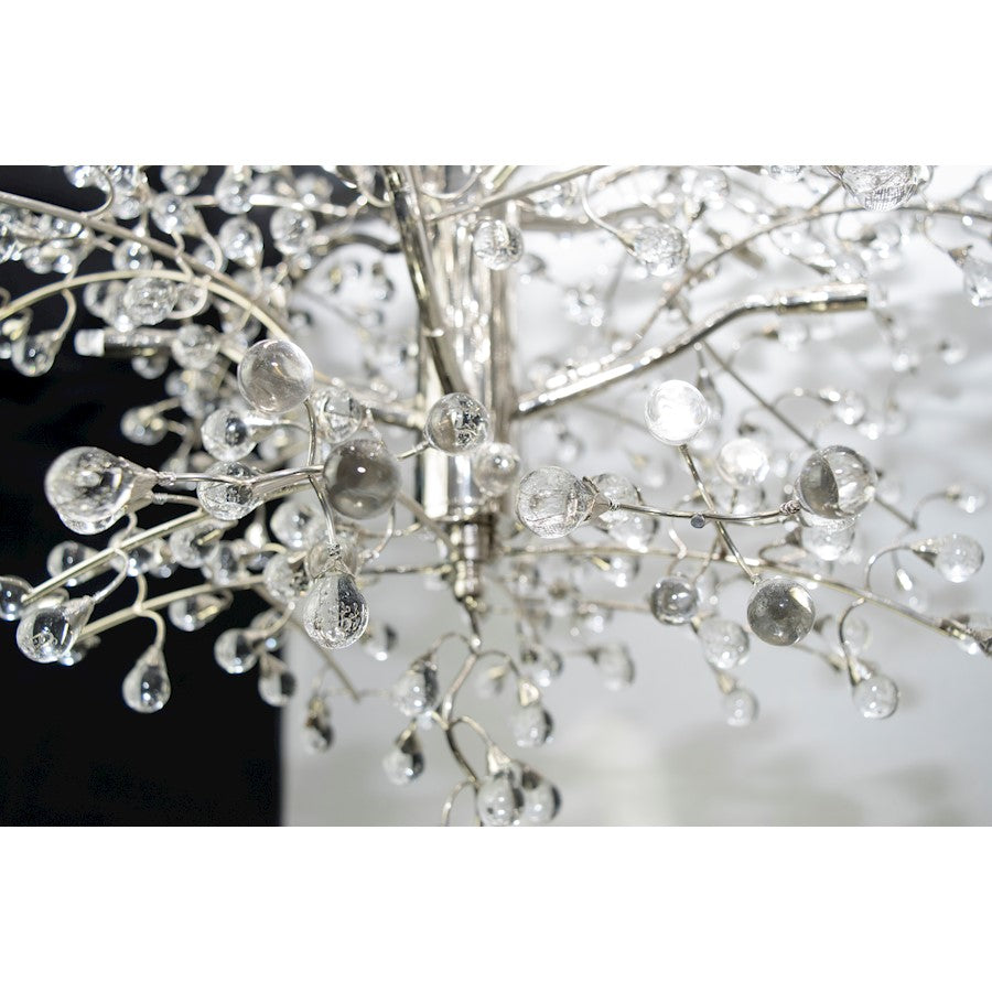 Maxim Lighting Cluster 8-Light Chandelier, Polished Nickel