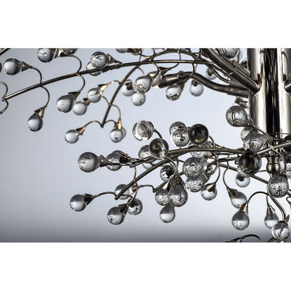 Maxim Lighting Cluster 8-Light Chandelier, Polished Nickel