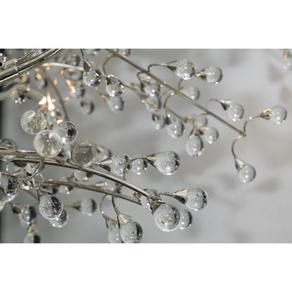 Maxim Lighting Cluster 8-Light Chandelier, Polished Nickel