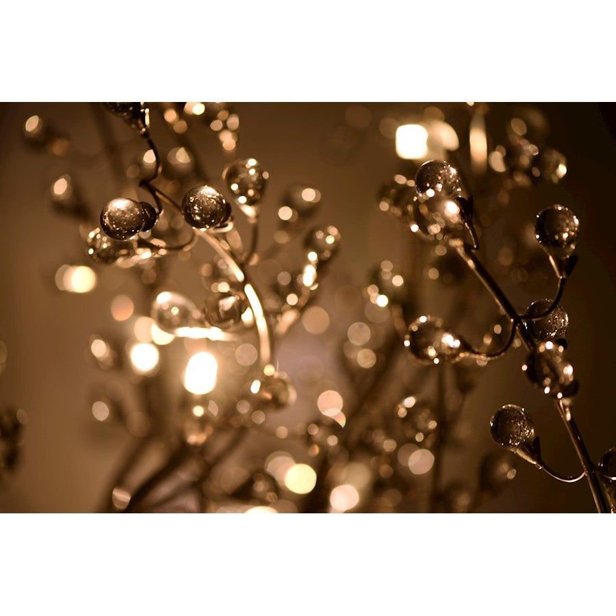 Maxim Lighting Cluster 8-Light Chandelier, Polished Nickel
