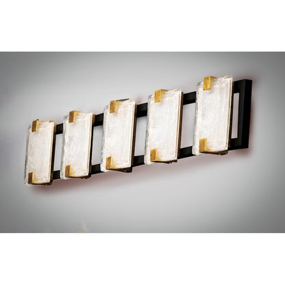 LED Bathroom Vanity Light, Black