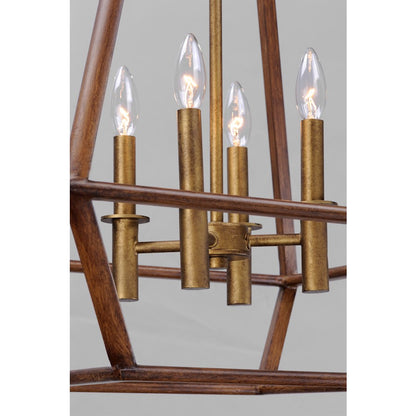 6 Light Chandelier, Hazel