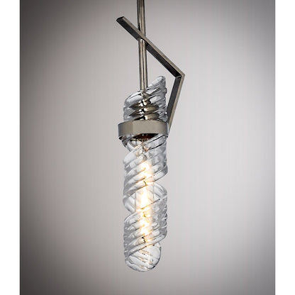 1 Light Pendant, Polished Nickel