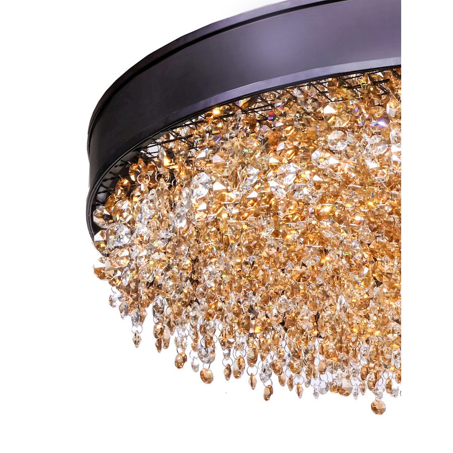 Maxim Mystic 16-Light Pendant, Bronze