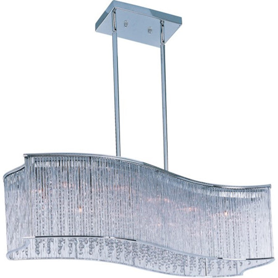 Maxim Lighting Swizzle 16-Light Pendant in Polished Chrome