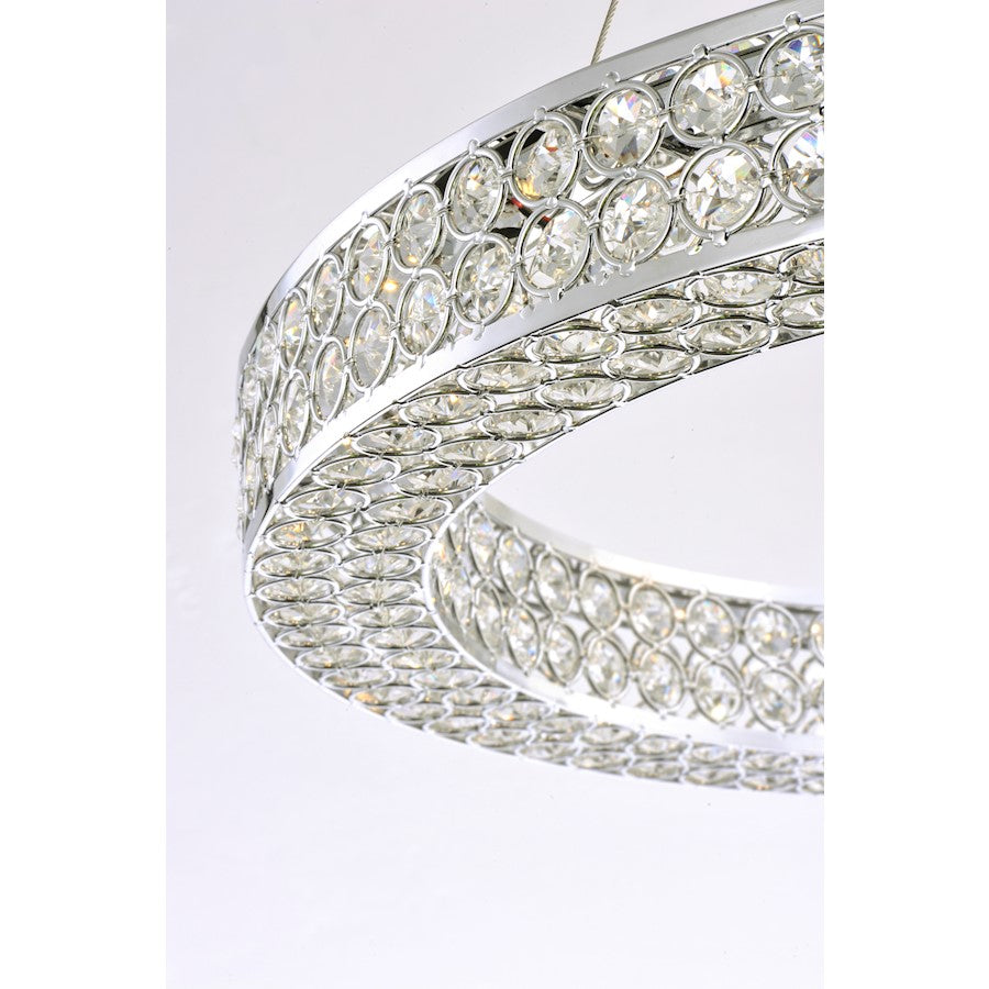 Maxim Lighting 60" Eternity LED Pendant, Polished Chrome