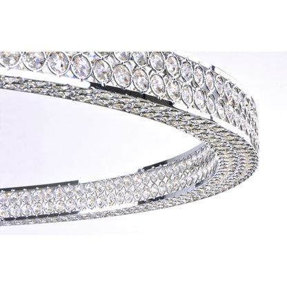 Maxim Lighting 60" Eternity LED Pendant, Polished Chrome
