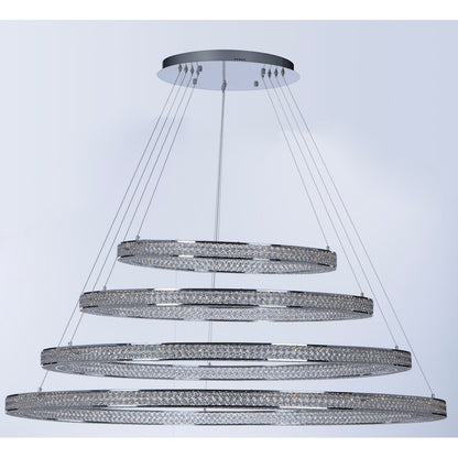Maxim Lighting 60" Eternity LED Pendant, Polished Chrome