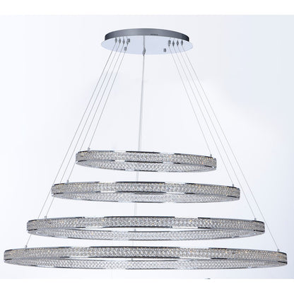 Maxim Lighting 60" Eternity LED Pendant, Polished Chrome