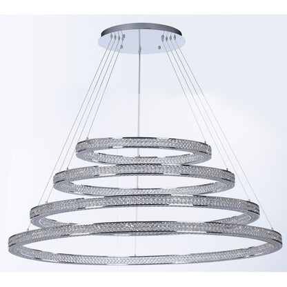 Maxim Lighting 60" Eternity LED Pendant, Polished Chrome