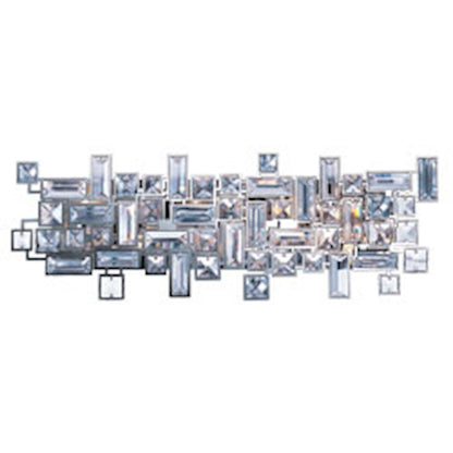 Maxim Paradigm 6-Light Wall Light Sconce, Polished Chrome