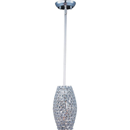 3 Light Pendant Plated Silver