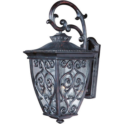 Maxim Newbury VX 3-Light Outdoor Wall Lantern Bronze