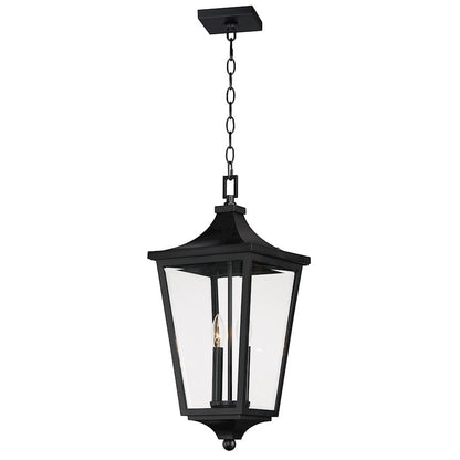 Maxim Lighting Sutton Place Vx 2 Light Outdoor Hanging Lantern, Black