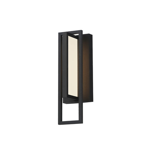 Maxim Lighting Formation VX 1 Light 14" Outdoor Wall Mount, Black