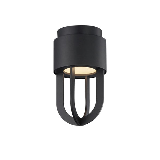Maxim Lighting Quayside VX 1 Light Outdoor Flush Mount, Black