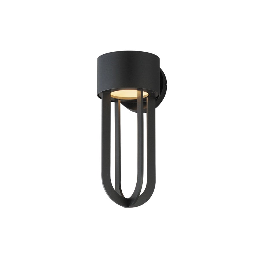 Maxim Lighting Quayside VX 1 Light 14" Outdoor Wall Mount, Black - 40682BK