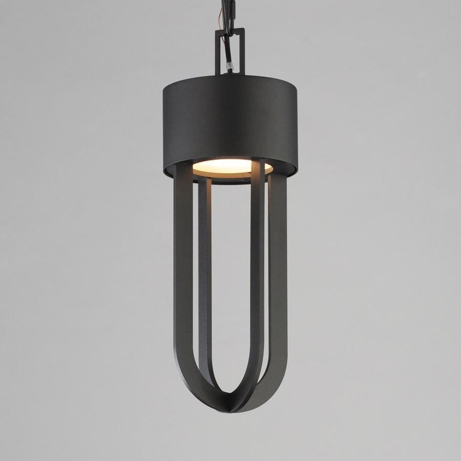 Maxim Lighting Quayside VX 1 Light Outdoor Pendant, Black