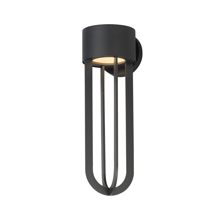 Maxim Lighting Quayside VX 1 Light 18" Outdoor Wall Mount, Black - 40684BK
