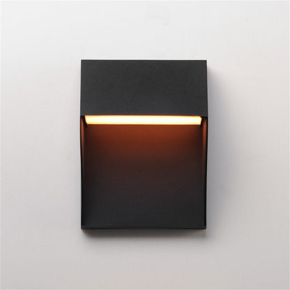 Maxim Lighting Cliffsedge VX 1 Light 8" Outdoor Wall Mount, Black
