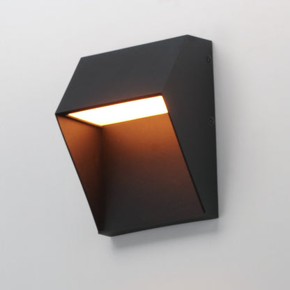 Maxim Lighting Cliffsedge VX 1 Light 8" Outdoor Wall Mount, Black