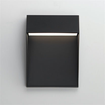 Maxim Lighting Cliffsedge VX 1Lt 11" Outdoor Wall Mount, Black/Gold