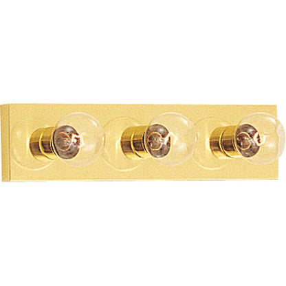 Maxim Lighting Essentials 3-Light Bath Vanity Polished Brass