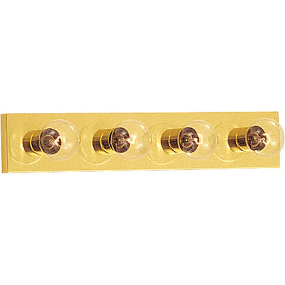 Maxim Lighting Essentials 4-Light Bath Vanity Polished Brass