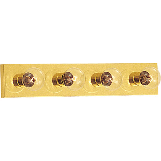 Maxim Lighting Essentials 4-Light Bath Vanity Polished Brass