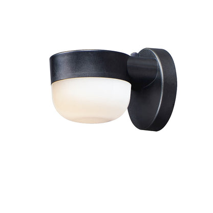 Maxim Lighting Michelle LED 1-Light Outdoor Wall with Photocell in Black