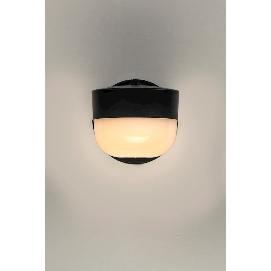 Maxim Lighting Michelle LED 1-Light Outdoor Wall Sconce in Black