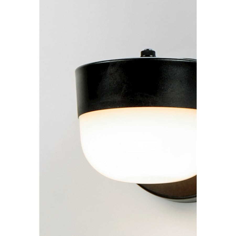Maxim Lighting Michelle LED 1-Light Outdoor Wall Sconce in Black