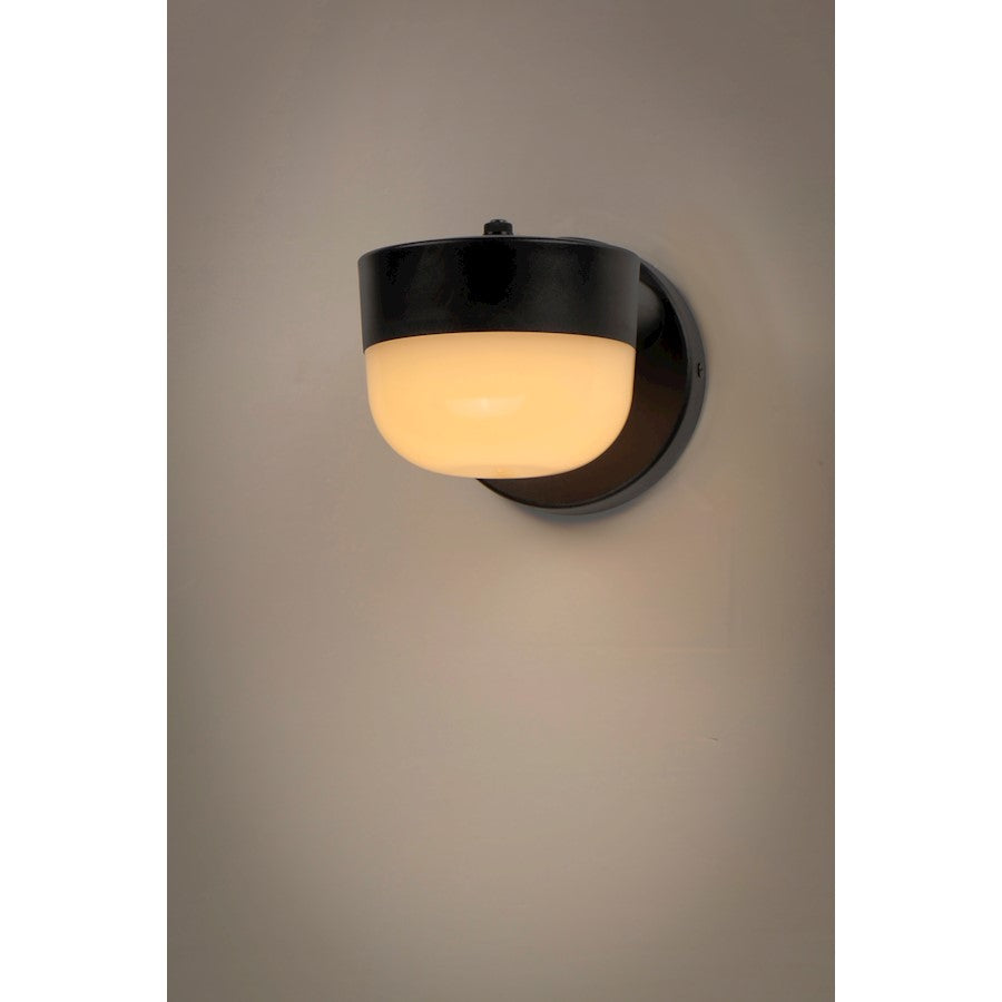 Maxim Lighting Michelle LED 1-Light Outdoor Wall Sconce in Black