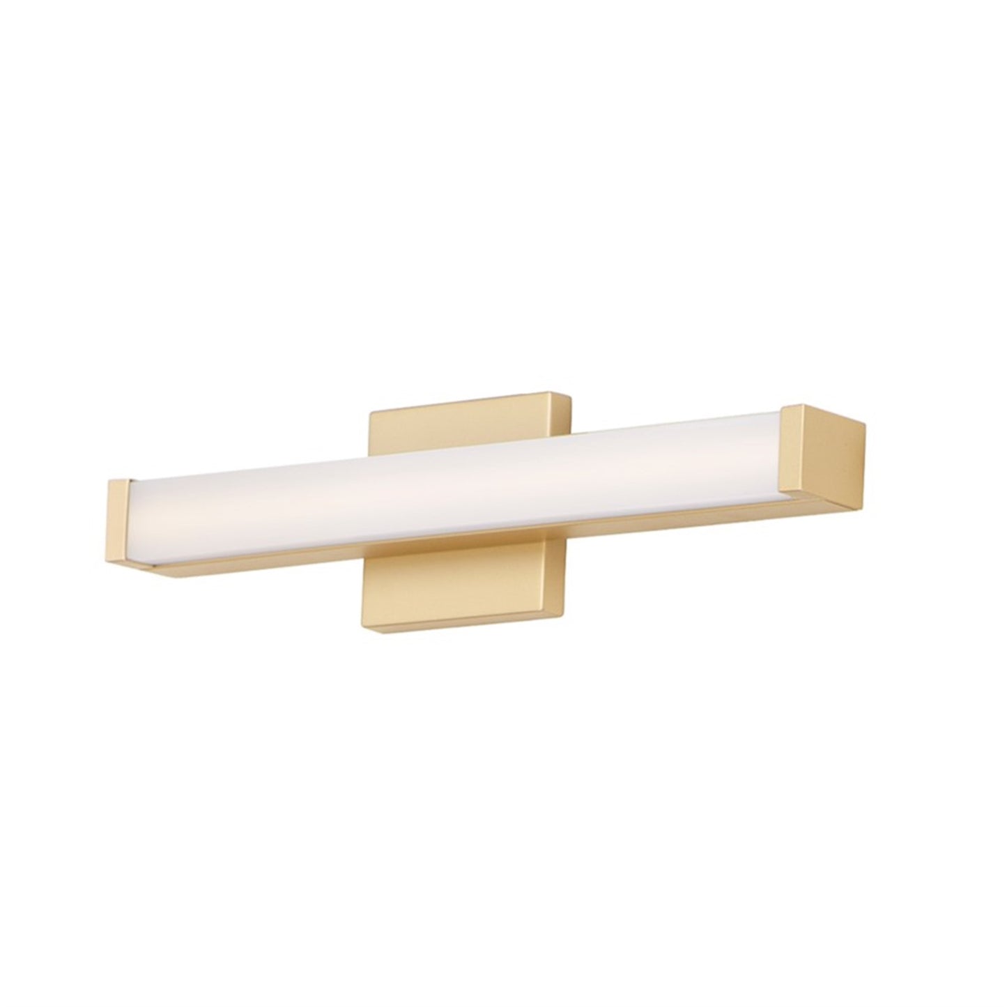 1 Light Bathroom Vanity Light, Gold