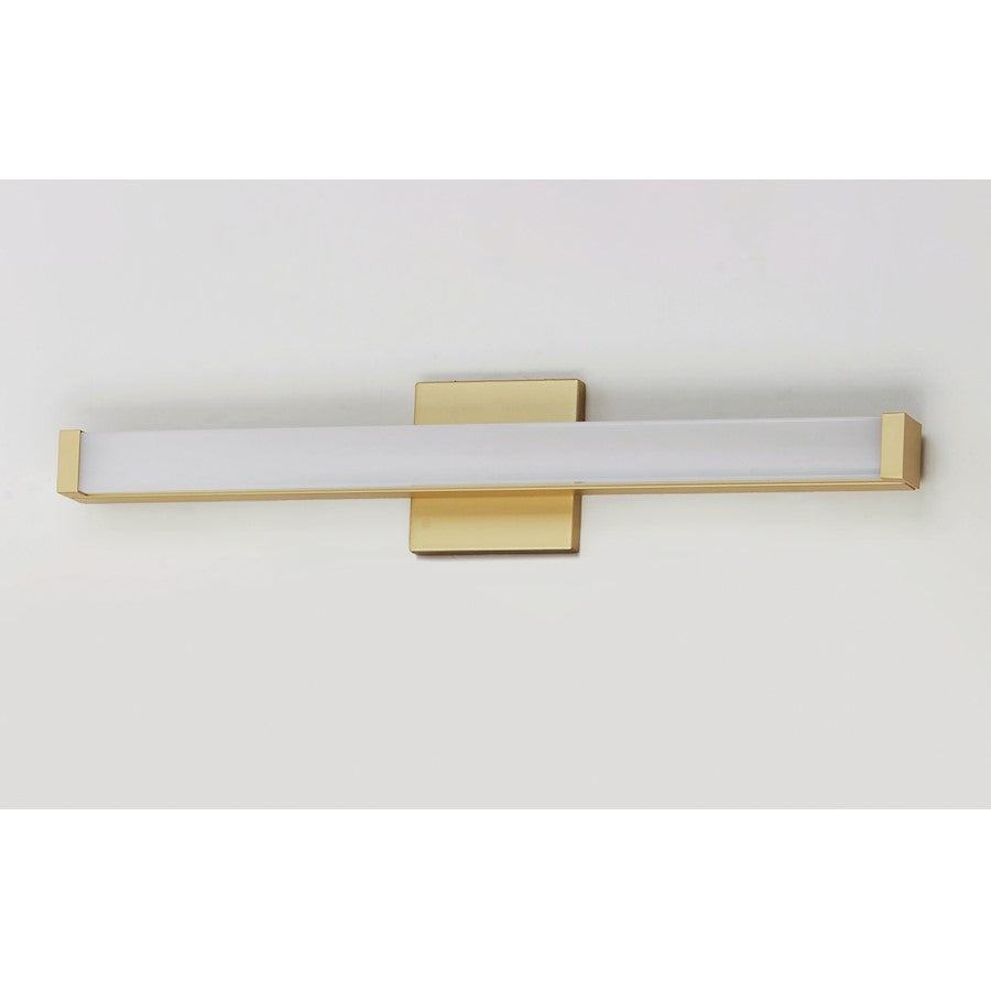 1 Light Bathroom Vanity Light, Gold