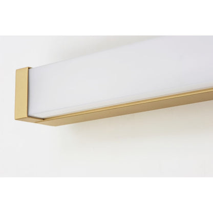 1 Light Bathroom Vanity Light, Gold