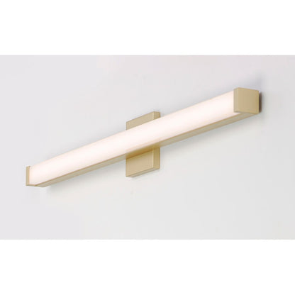 1 Light Bathroom Vanity Light, Gold