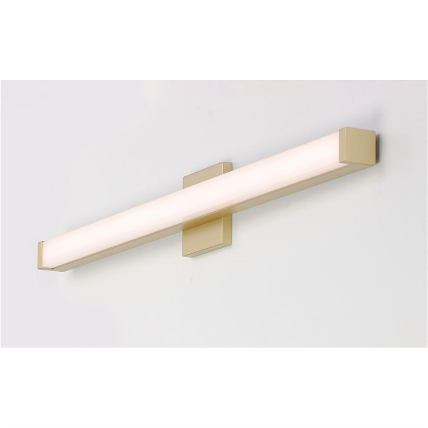 1 Light Bathroom Vanity Light, Gold
