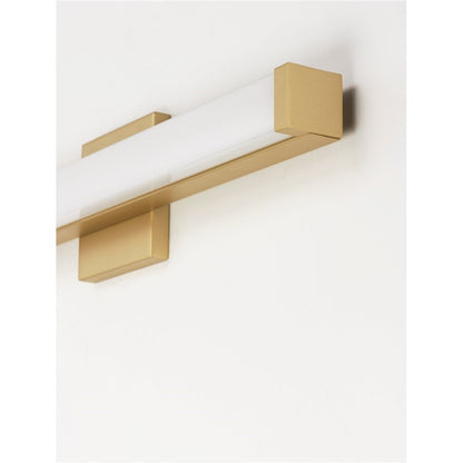 1 Light Bathroom Vanity Light, Gold