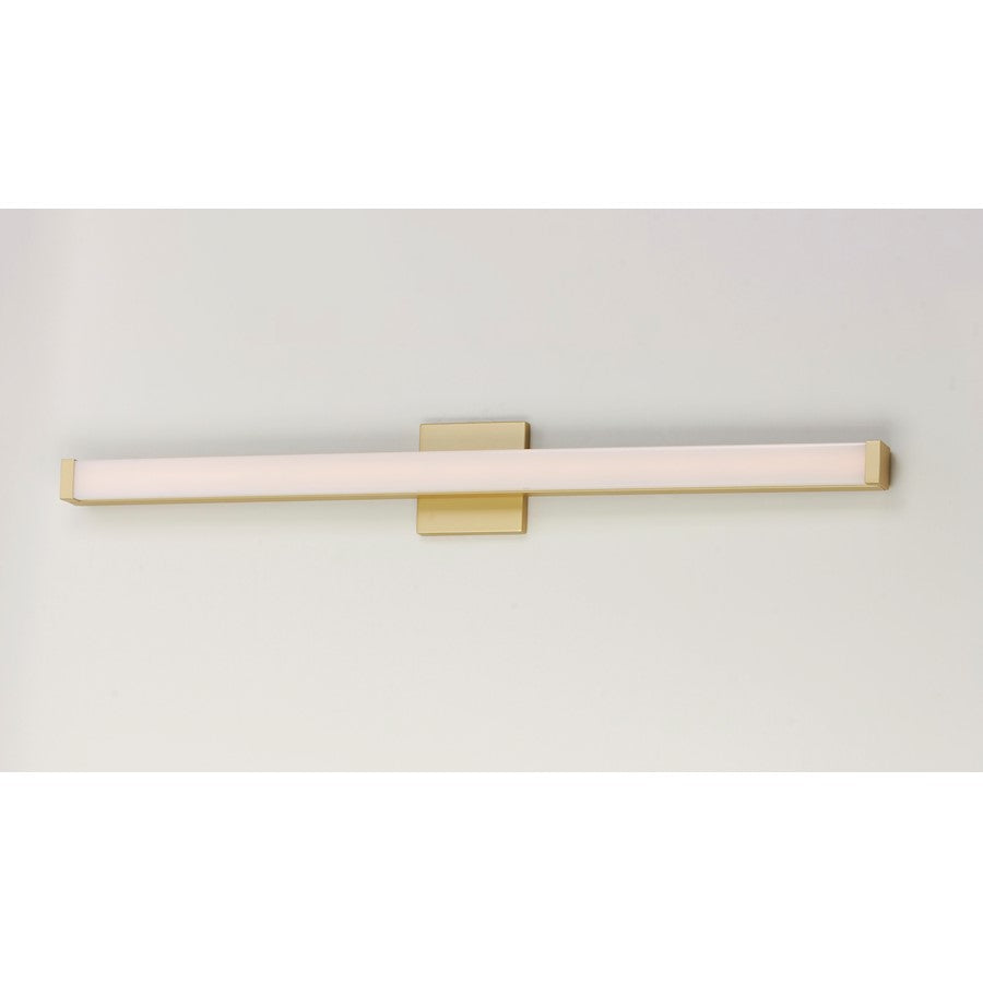 1 Light Bathroom Vanity Light, Gold