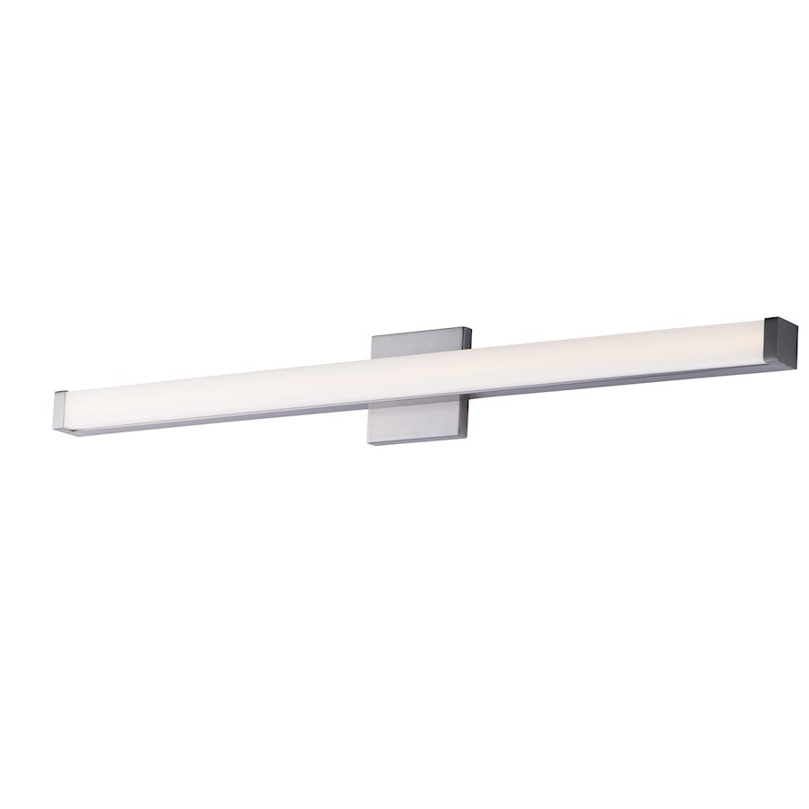 Maxim Lighting Spec Vanity-Bath Vanity, 24W, Satin Nickel